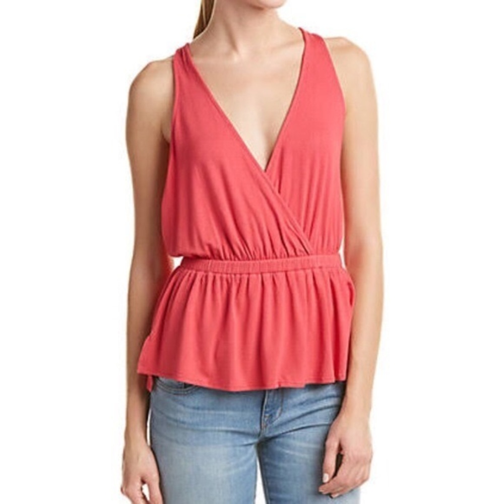 [Free People] We the Free Surplice Tank Top NWT